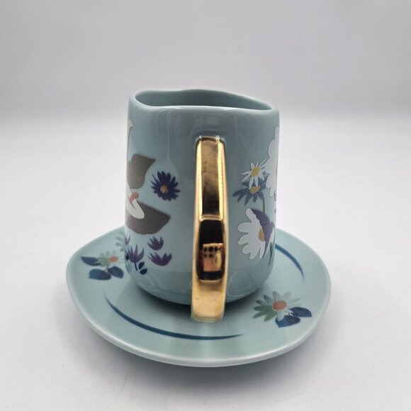 Disney Alice in Wonderland Mary Blair Teacup & Saucer Set Replacement 6.8 oz - Picture 3 of 12